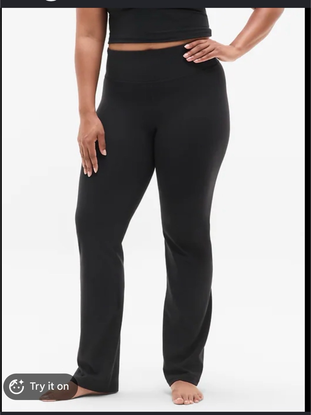 Athleta Elation High Rise Straight Leg Pant , Small